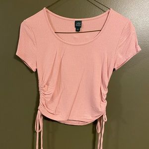 Pink wild fable crop top